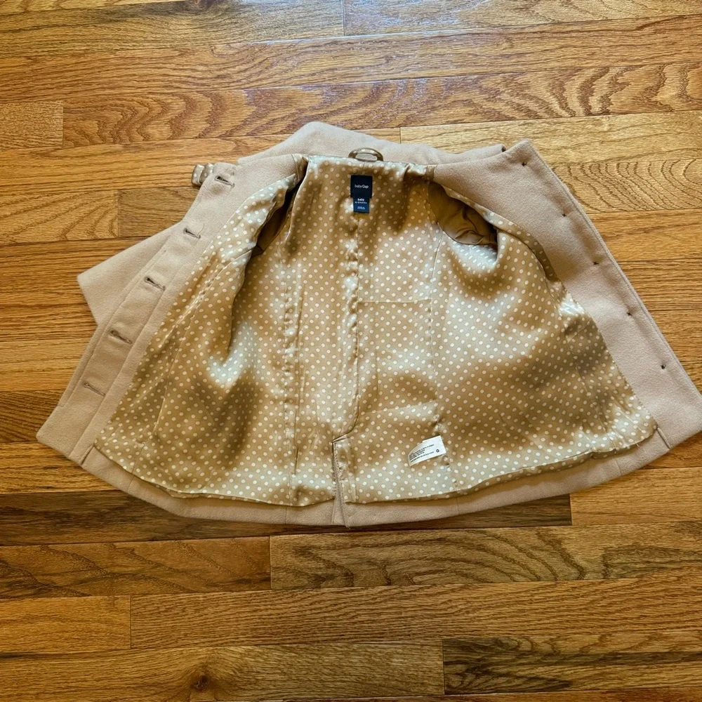 Baby Gap Deerfield Bow Peacoat size 6-12 month